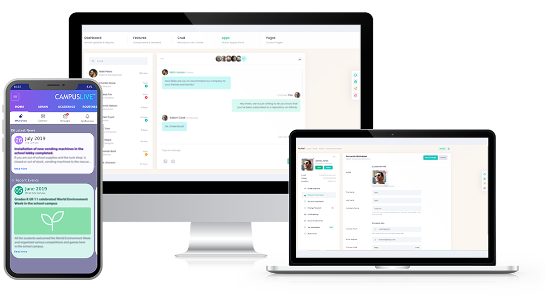 CAMPUSLIVE™ Online School Management Software