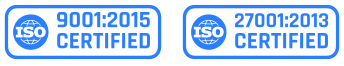 ISO certified logos ISO 20001:2015 ISO 9001:2015